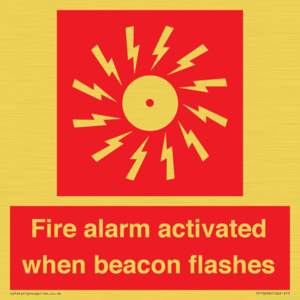 FP10636: Fire alarm activated when beacon flashes