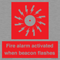 FP10636: Fire alarm activated when beacon flashes