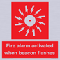 FP10636: Fire alarm activated when beacon flashes