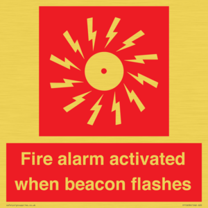 FP10636: Fire alarm activated when beacon flashes