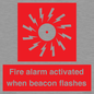 FP10636: Fire alarm activated when beacon flashes