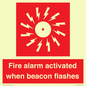 FP10636: Fire alarm activated when beacon flashes
