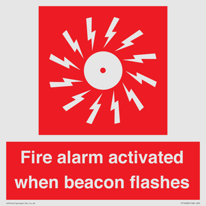 FP10636: Fire alarm activated when beacon flashes