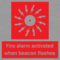 FP10636: Fire alarm activated when beacon flashes