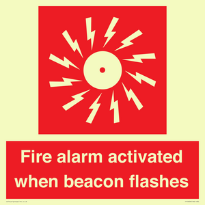 FP10636: Fire alarm activated when beacon flashes