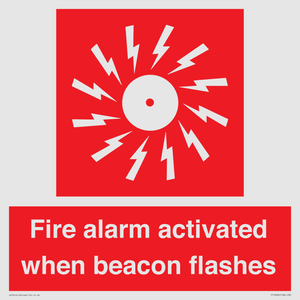 FP10636: Fire alarm activated when beacon flashes