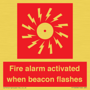 FP10636: Fire alarm activated when beacon flashes