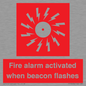 FP10636: Fire alarm activated when beacon flashes