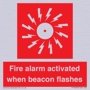 FP10636: Fire alarm activated when beacon flashes