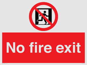 FP10953: No Fire Exit