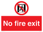 FP10953: No Fire Exit