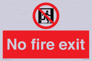 FP10953: No Fire Exit