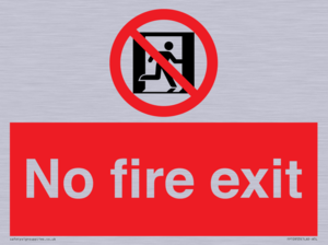 FP10953: No Fire Exit