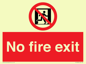 FP10953: No Fire Exit