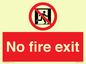 FP10953: No Fire Exit
