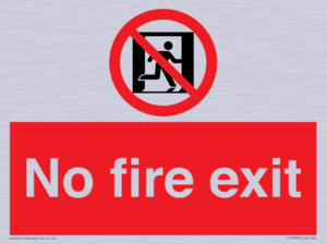 FP10953: No Fire Exit