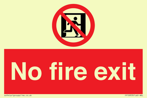 FP10953: No Fire Exit