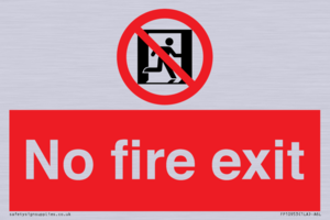 FP10953: No Fire Exit