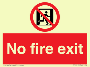FP10953: No Fire Exit