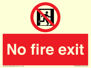 FP10953: No Fire Exit