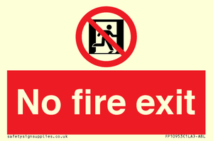 FP10953: No Fire Exit