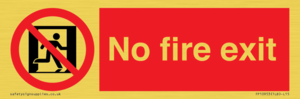FP10953: No Fire Exit
