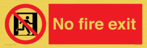 FP10953: No Fire Exit