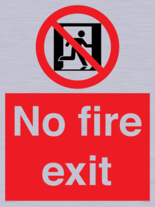 FP10953: No Fire Exit