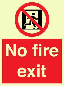 FP10953: No Fire Exit