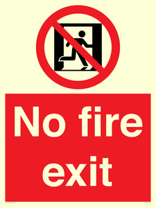 FP10953: No Fire Exit