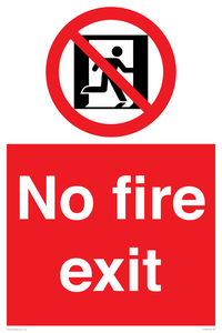 FP10953: No Fire Exit