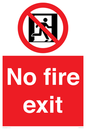 FP10953: No Fire Exit
