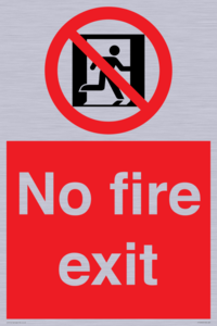 FP10953: No Fire Exit
