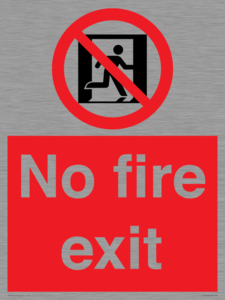 FP10953: No Fire Exit