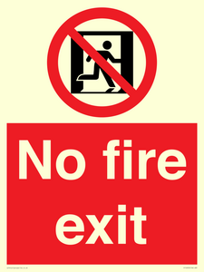 FP10953: No Fire Exit