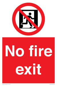 FP10953: No Fire Exit