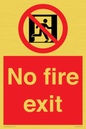 FP10953: No Fire Exit
