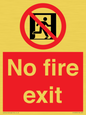 FP10953: No Fire Exit