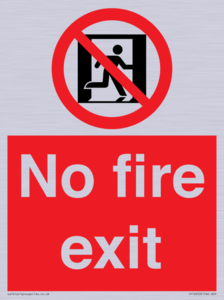 FP10953: No Fire Exit