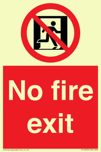 FP10953: No Fire Exit