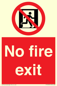 FP10953: No Fire Exit
