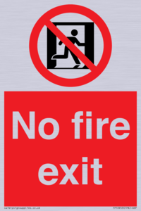 FP10953: No Fire Exit