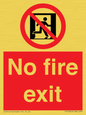FP10953: No Fire Exit