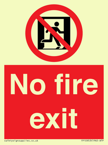 FP10953: No Fire Exit