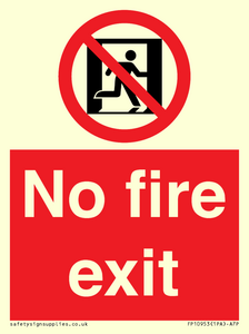 FP10953: No Fire Exit