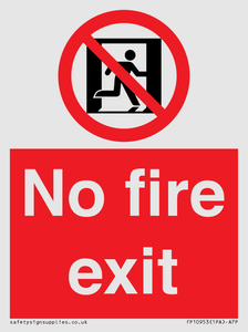 FP10953: No Fire Exit