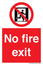 FP10953: No Fire Exit