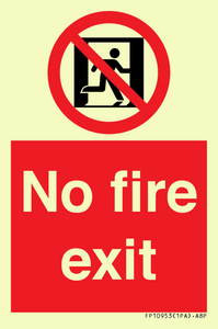 FP10953: No Fire Exit
