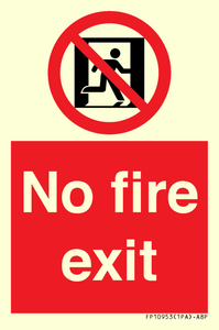 FP10953: No Fire Exit