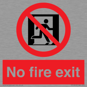 FP10953: No Fire Exit